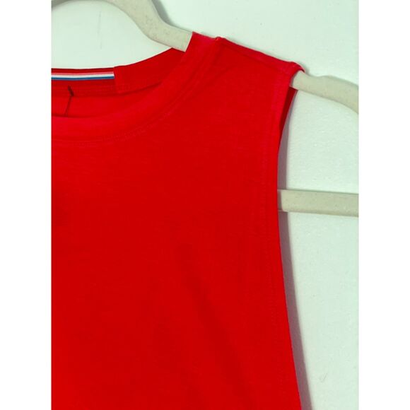 4 Fourlaps Curved Athletic Tank Top Crimson Women's Size Small Gym Training NEW - Picture 10 of 13